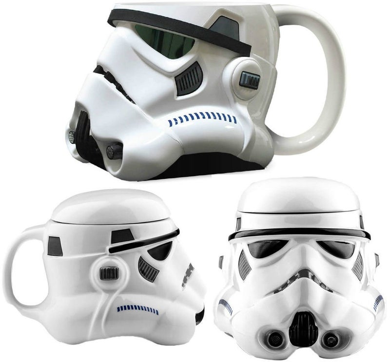 Vandor Star Wars Storm Trooper Sculpted Ceramic Mug, 18Fl oz - Image 2